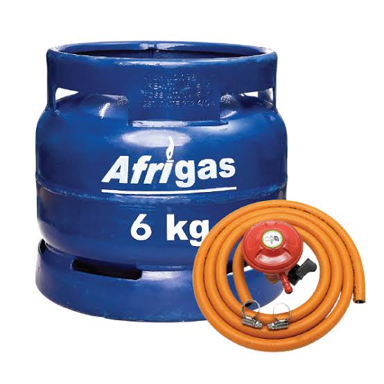 Afrigas 6 KG – Gas + Cylinder